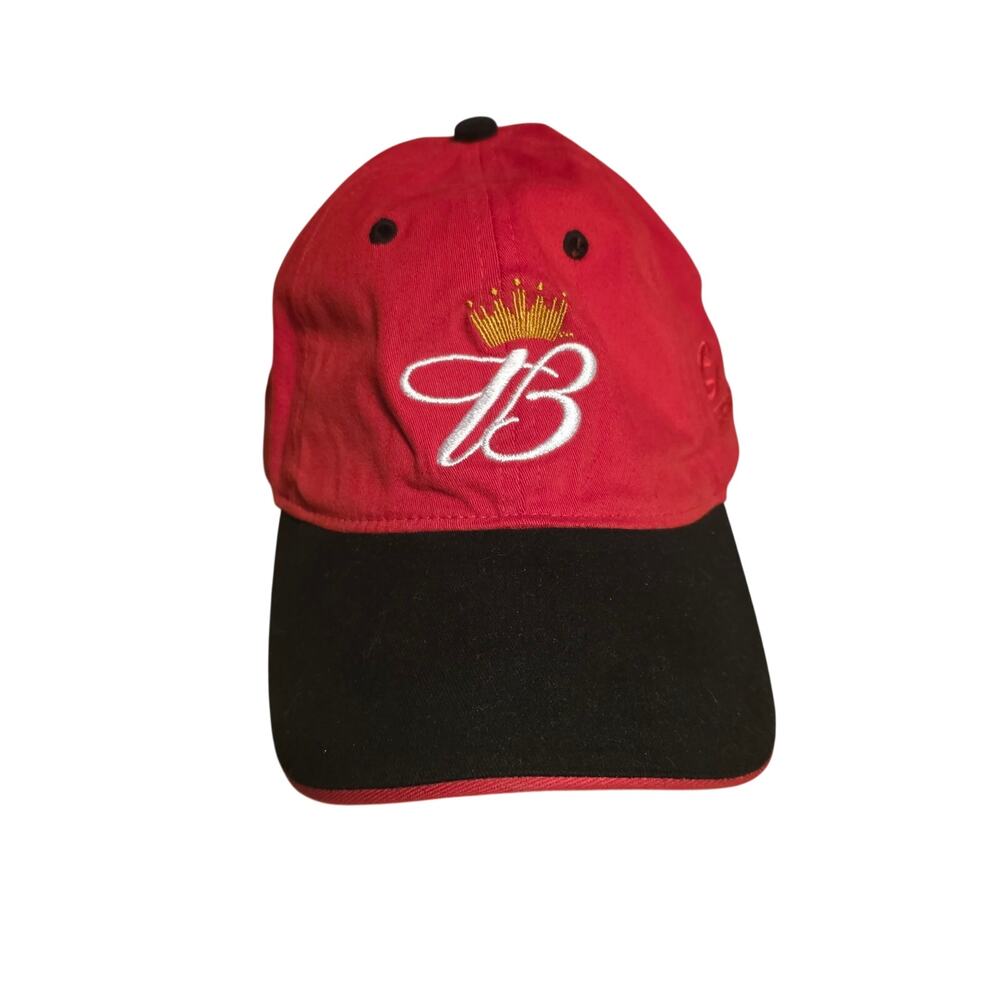 Dale Earnhardt Jr Budweiser Chase Authentics Drivers Line Cap - Red Black Nascar